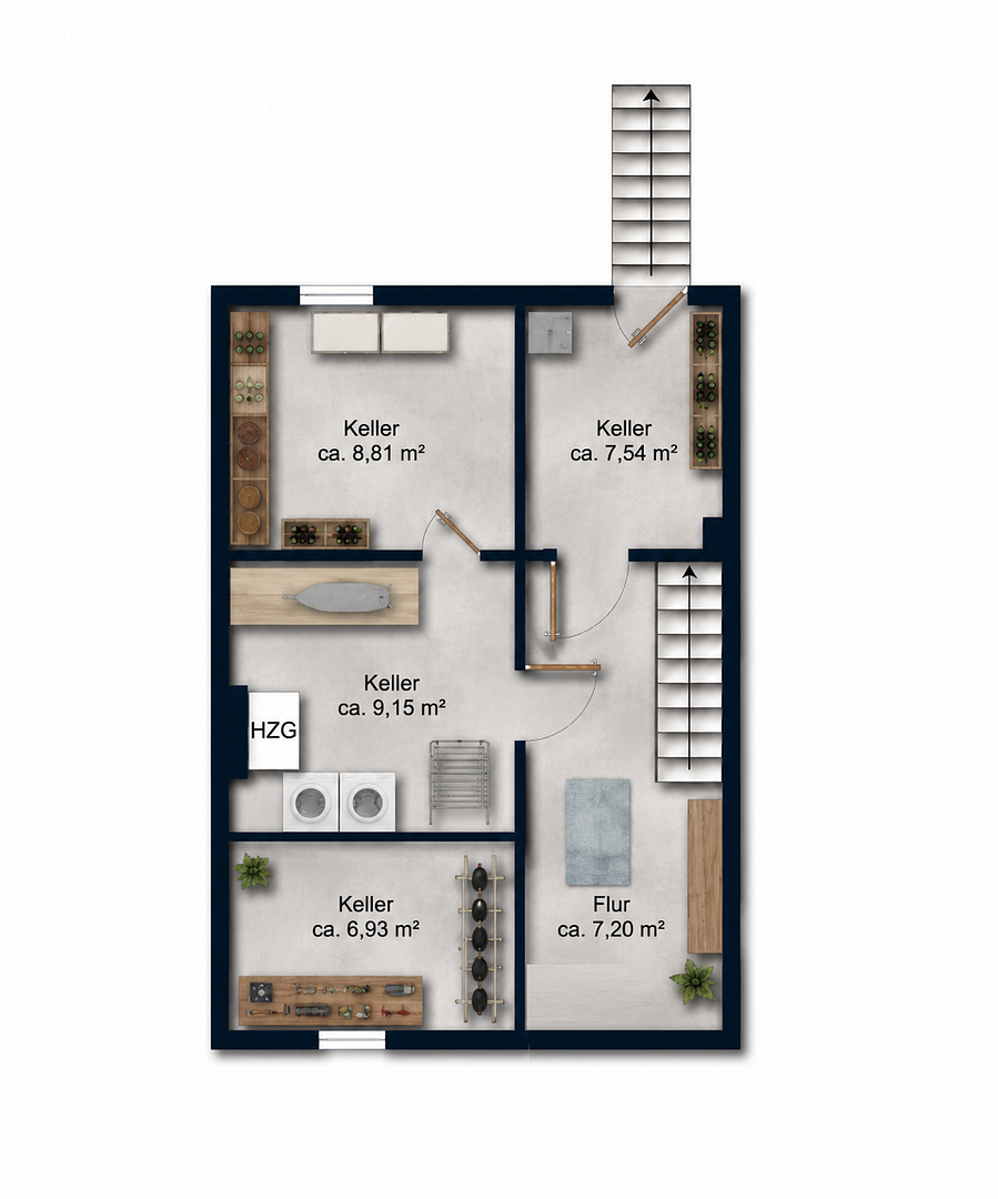 Frisch renoviertes Familienglück mit 5 Zimmern und Garten in Bremen-Vegesack – 28757 Bremen(Vegesack) – Vorschaubild 42