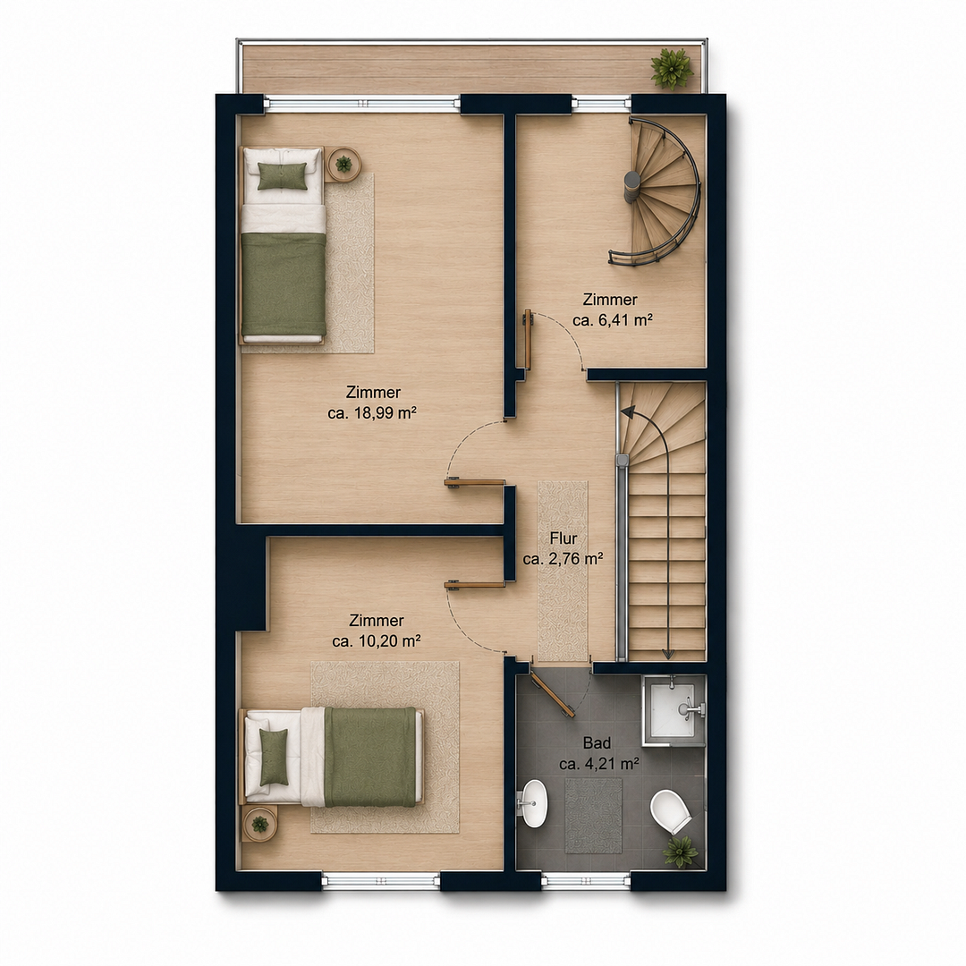 Frisch renoviertes Familienglück mit 5 Zimmern und Garten in Bremen-Vegesack – 28757 Bremen(Vegesack) – Vorschaubild 35