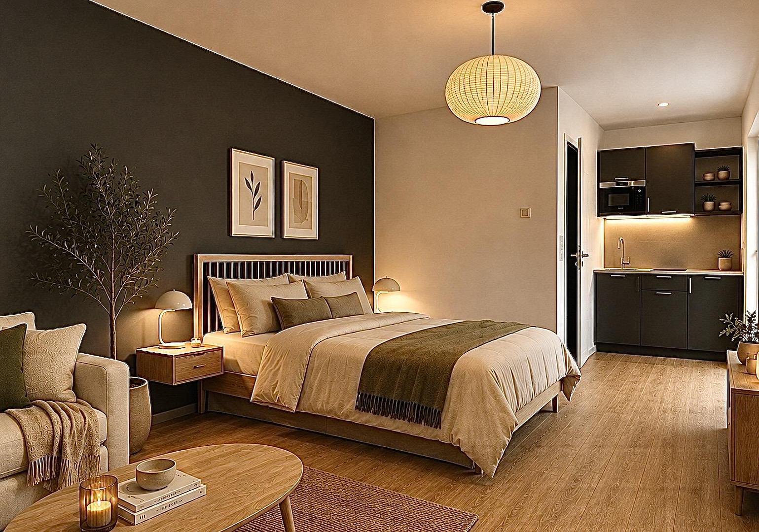 Moderne Wohnung mit Balkon in Berlin Friedenau