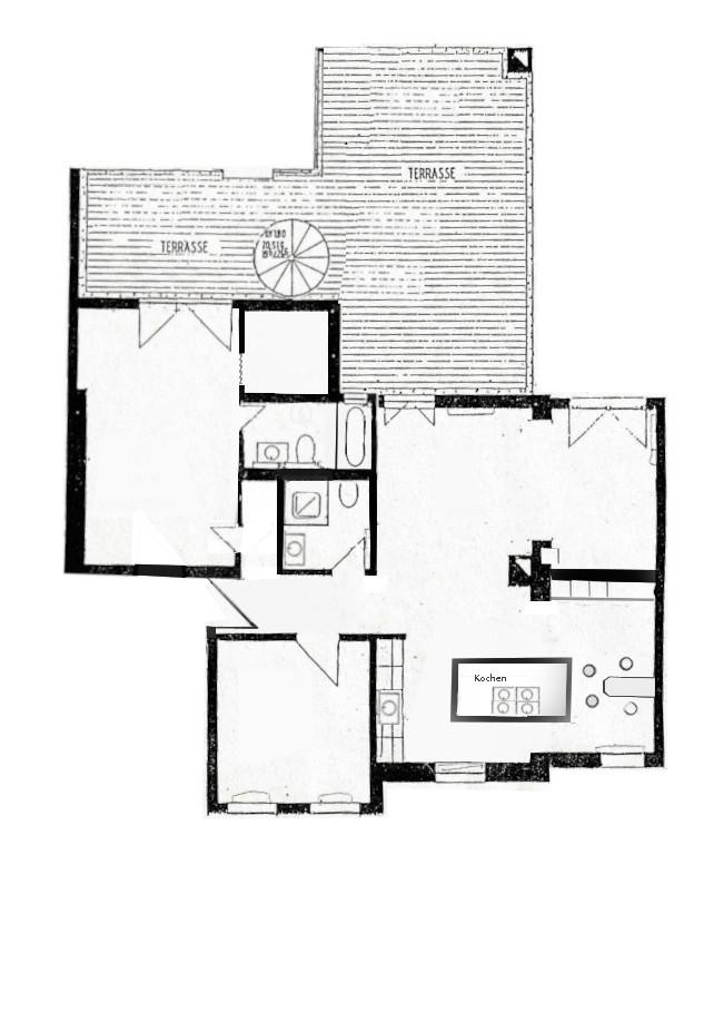 Attraktive helle 3-Zimmer-Wohnung im Zentrum von Darmstadt mit außergewöhnlicher Dachterrasse – 64283 Darmstadt – Vorschaubild 11