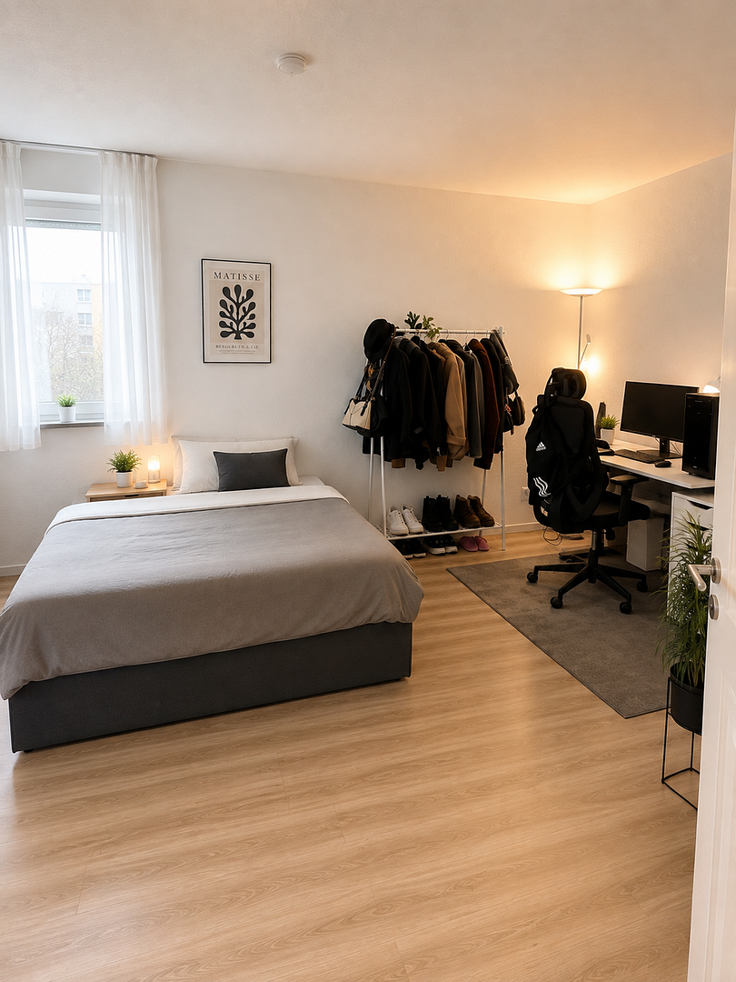 Moderne 4-Zimmer-Wohnung mit großem Südwestbalkon – 85 m² – umfassend saniert – Hüfferweg 2, 33100 Paderborn – Vorschaubild 2