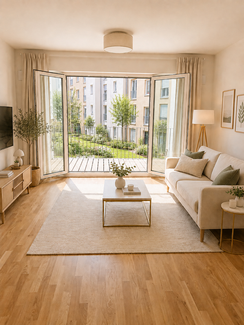 Erstbezug! 3-Zimmer-Wohnung mit Süd-Balkon in Top-Lage von Darmstadt