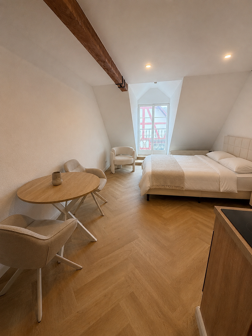 Charmantes möbliertes 1-Zimmer-Apartment - Mitten in Meersburg – Winzergasse 22, 88709 Meersburg – Vorschaubild 2