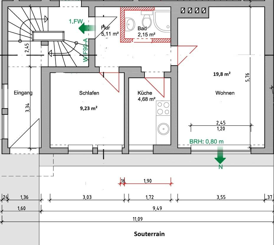Rarität am Mühlbachtal – Kernsaniert nahe Uniklinik Essen – 45147 Essen(Holsterhausen) – Vorschaubild 26