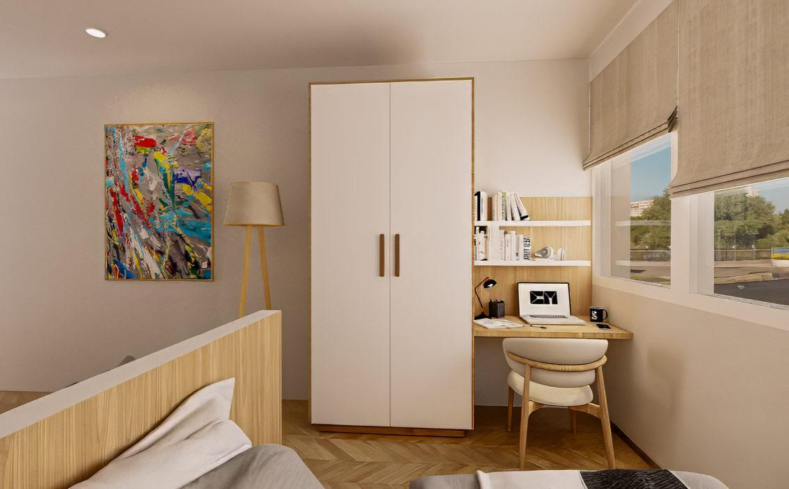 Möbliertes 1-Zimmer-Apartment in Stuttgart-Hedelfingen – frisch renoviert & clever geschnitten – Gärtnerstraße 16, 70329 Stuttgart(Hedelfingen) – Vorschaubild 4