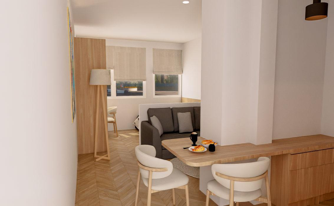 Möbliertes 1-Zimmer-Apartment in Stuttgart-Hedelfingen – frisch renoviert & clever geschnitten – Gärtnerstraße 16, 70329 Stuttgart(Hedelfingen) – Vorschaubild 2