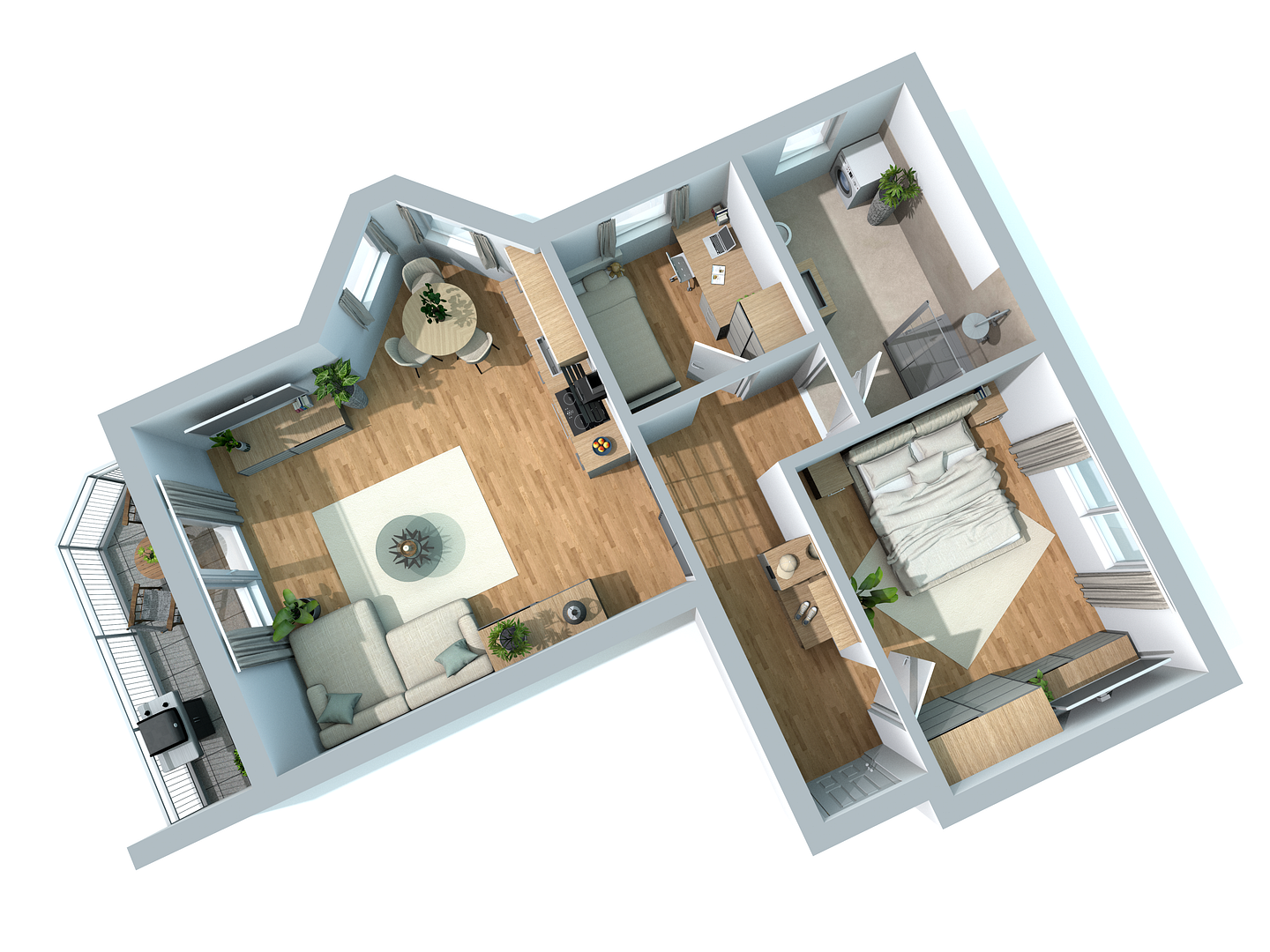 Frisch sanierte 2,5-Raum-Wohnung in ruhiger Lage – Radeberger Str. 26, 1328 Dresden Weissig(Weißig) – Vorschaubild 20