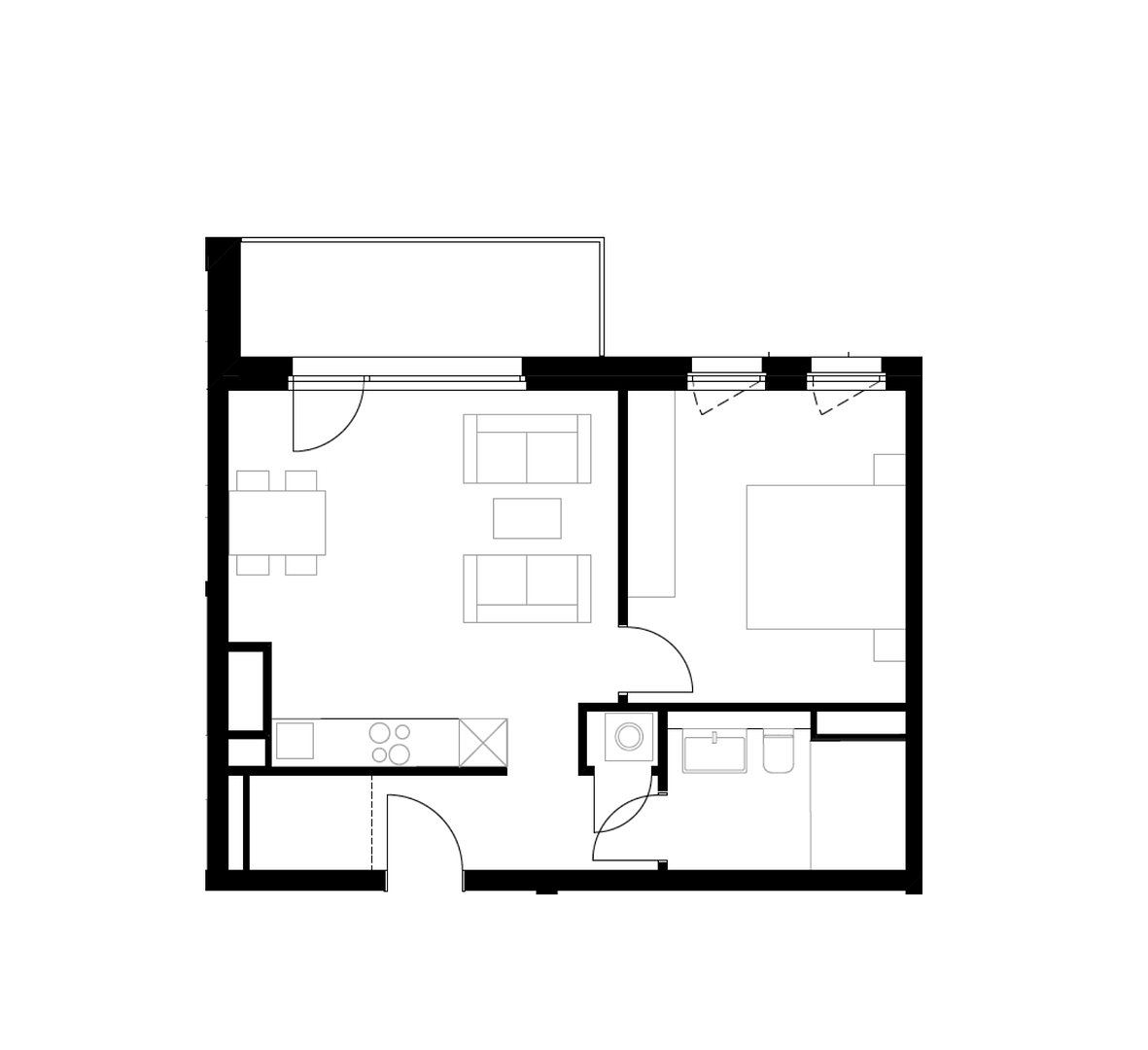 Neubau-Erstbezug in Pankow – moderne 3-Zimmer-Wohnung mit Balkon – Parkstraße 40, 13187 Berlin(Pankow) – Vorschaubild 3