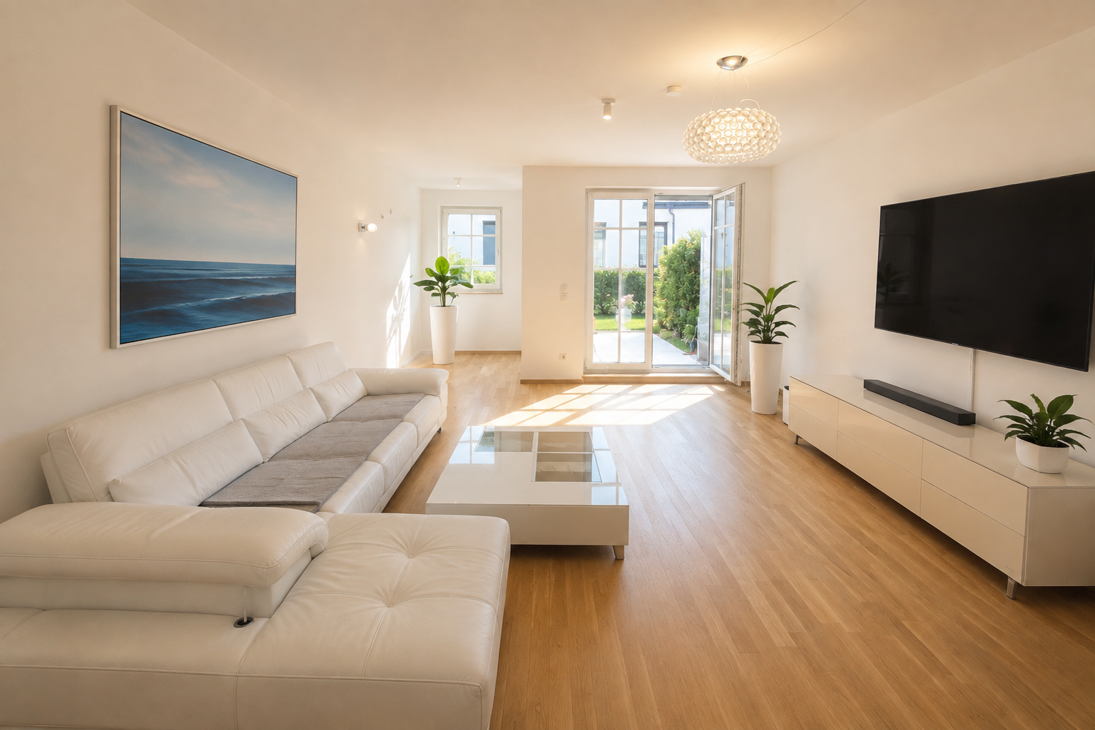 3-Zimmer-Gartenwohnung mit Südterrasse | 102 m² | Energie A | TG | provisionsfrei – 80993 München(Moosach) – Vorschaubild 2