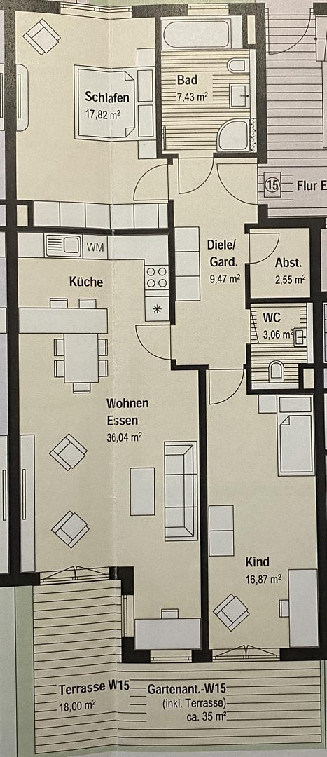 3-Zimmer-Gartenwohnung mit Südterrasse | 102 m² | Energie A | TG | provisionsfrei – 80993 München(Moosach) – Vorschaubild 18