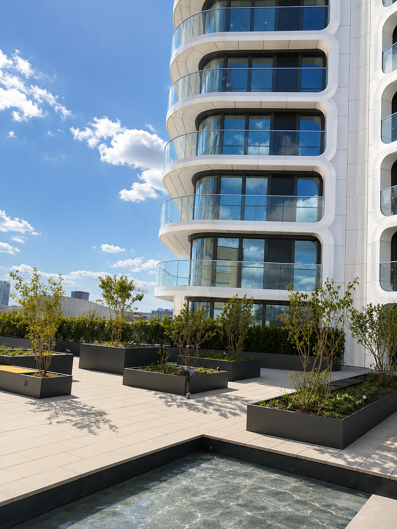 GRAND TOWER UNIKAT | Die einzige Wohnung mit ca. 121 m² großer Privatterrasse – 60327 Frankfurt am Main(Gallus) – Vorschaubild 13