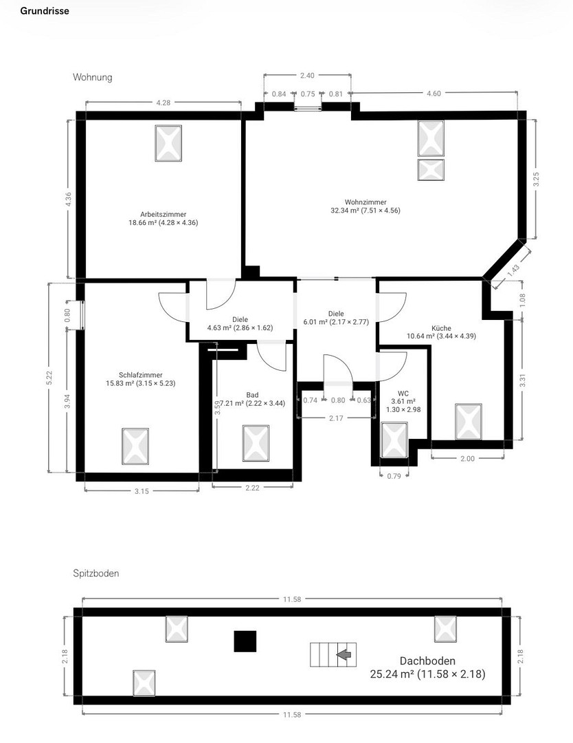 Wunderschöne Altbauwohnung in Fechenheim – 60386 Frankfurt am Main(Fechenheim) – Vorschaubild 17