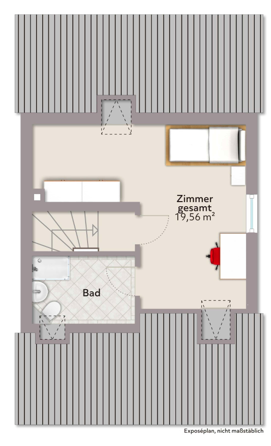 Sanierte Doppelhaushälfte Garage & Terrasse – Stieghorst – 33605 Bielefeld – Vorschaubild 26