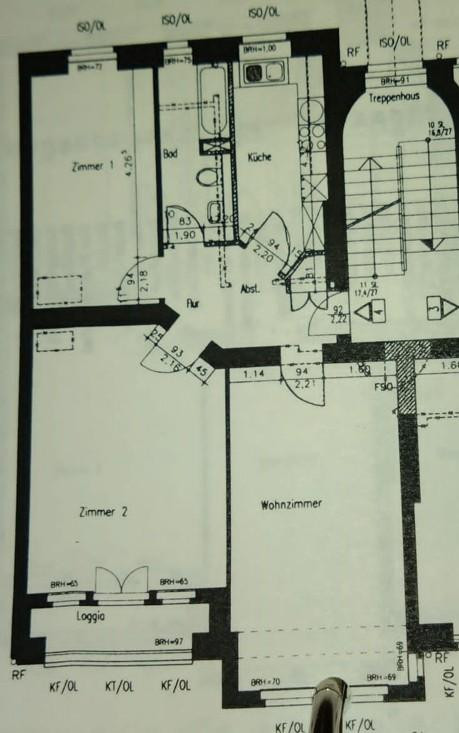 3-Zimmer-Altbau mit Stuck, Parkett und Loggia – Herrenhausstr. 11, 12487 Berlin(Johannisthal) – Vorschaubild 4
