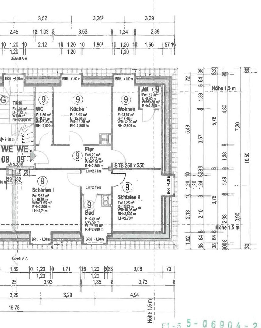 Gut geschnittene 3-Raum KDB-Wohnung im DG – Huttropstr. 52, 45138 Essen(Huttrop) – Vorschaubild 13