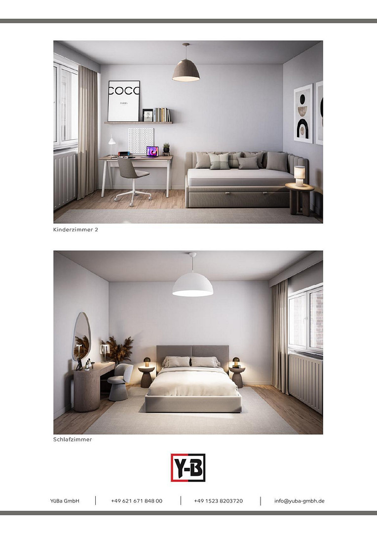 Kernsanierte 4-Zimmer-Wohnung kurz vor Fertigstellung – jetzt noch Ausstattung mitgestalten! – 67069 Ludwigshafen(Edigheim) – Vorschaubild 3