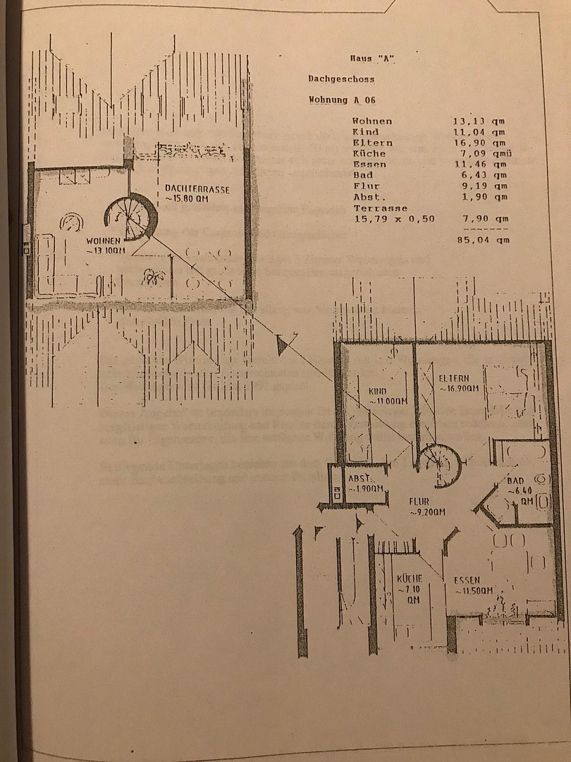 Traumhafte 4-Zimmer-Maisonette mit Dachterrasse – 33102 Paderborn – Vorschaubild 18