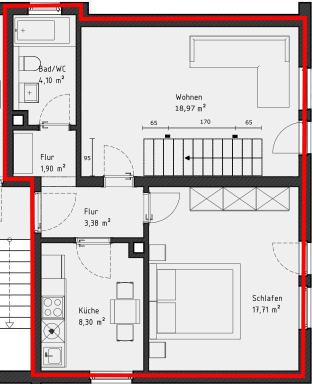 Maisonette-Wohnung mit Terrasse, Garten & Balkon – provisionsfrei in Alterlangen – 91056 Erlangen(Alterlangen) – Vorschaubild 50