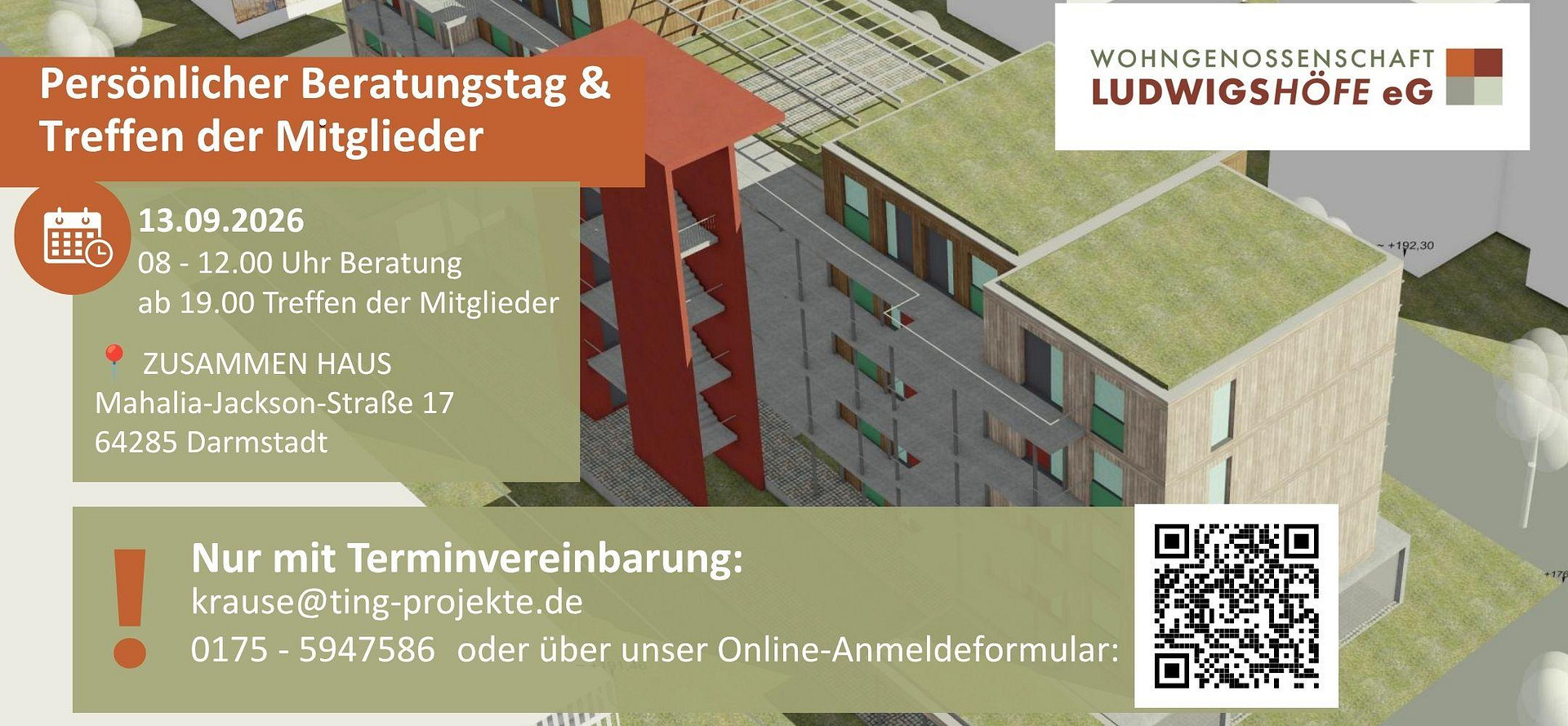 Ludwigshöfe - 2-Zimmer - 60 qm (LH)