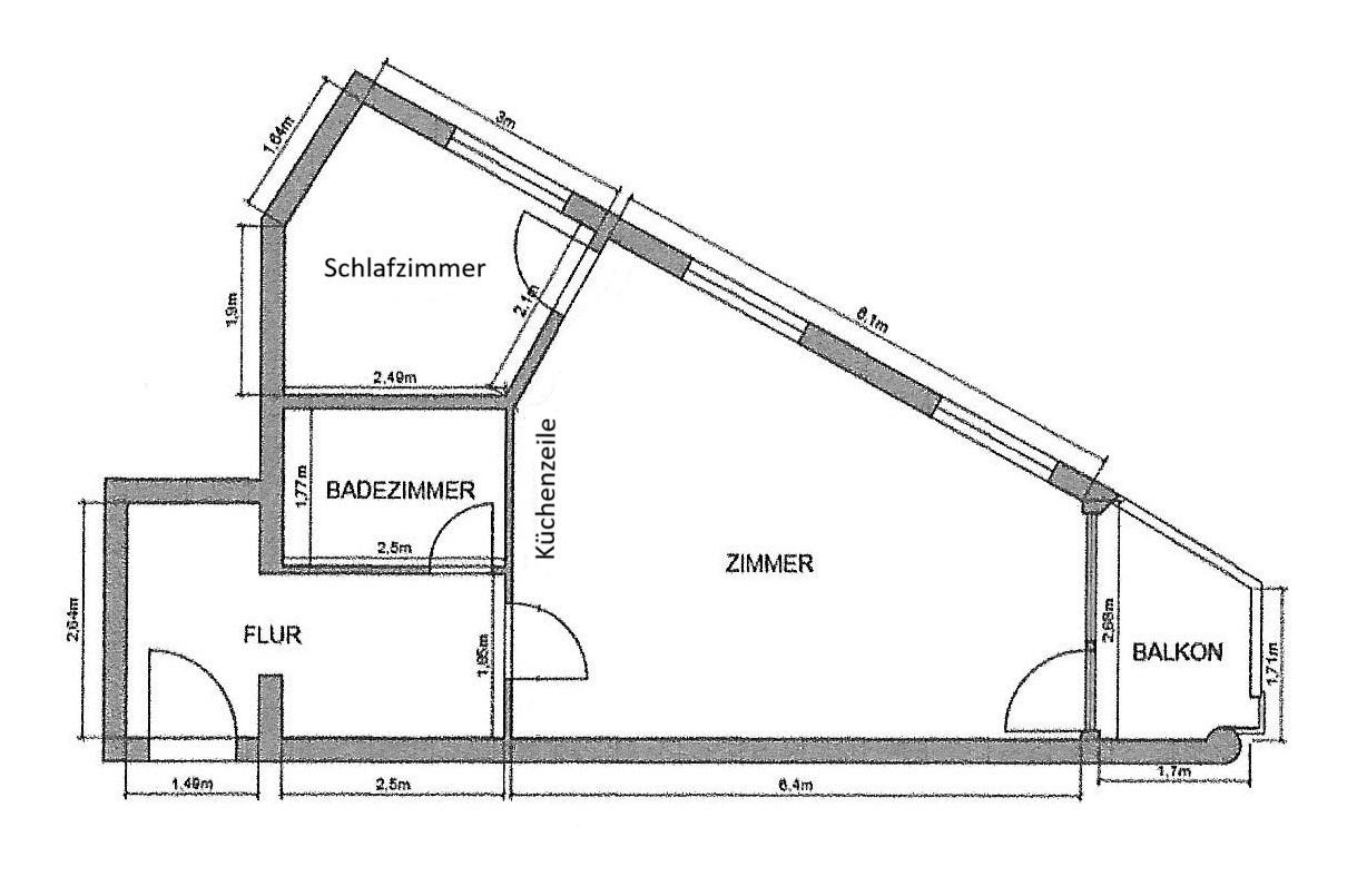 Schnäppchen! Superhelle Wohnung mit großem Balkon, EBK und Aussicht - Sofortbezug – 13088 Berlin(Weißensee) – Vorschaubild 11