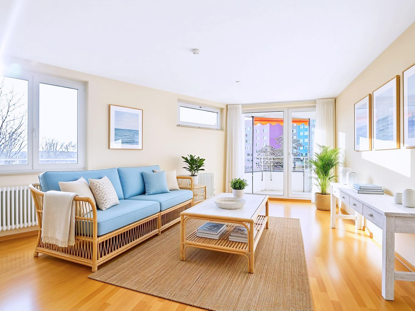 Schnäppchen! Superhelle Wohnung mit großem Balkon, EBK und Aussicht - Sofortbezug – 13088 Berlin(Weißensee) – Vorschaubild 2
