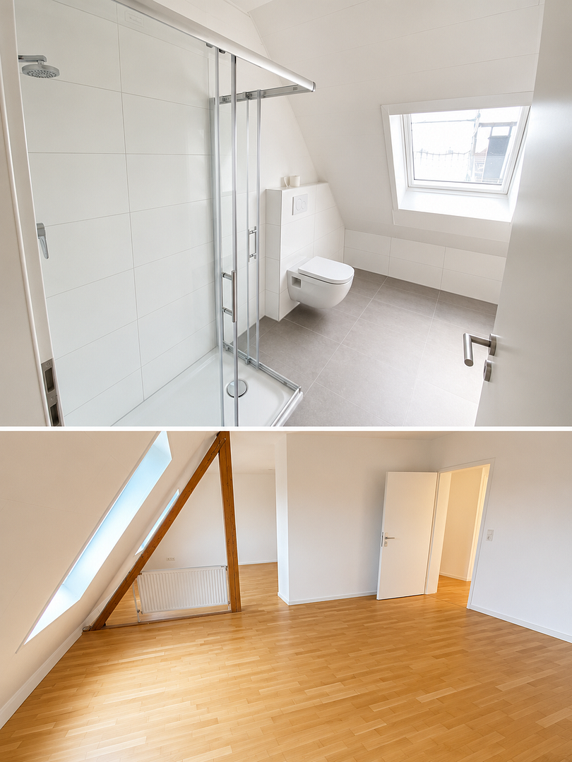 Gemütliche renovierte Dachgeschosswohnung in zentraler Lage direkt bei der Straßenbahn – 68169 Mannheim – Vorschaubild 2