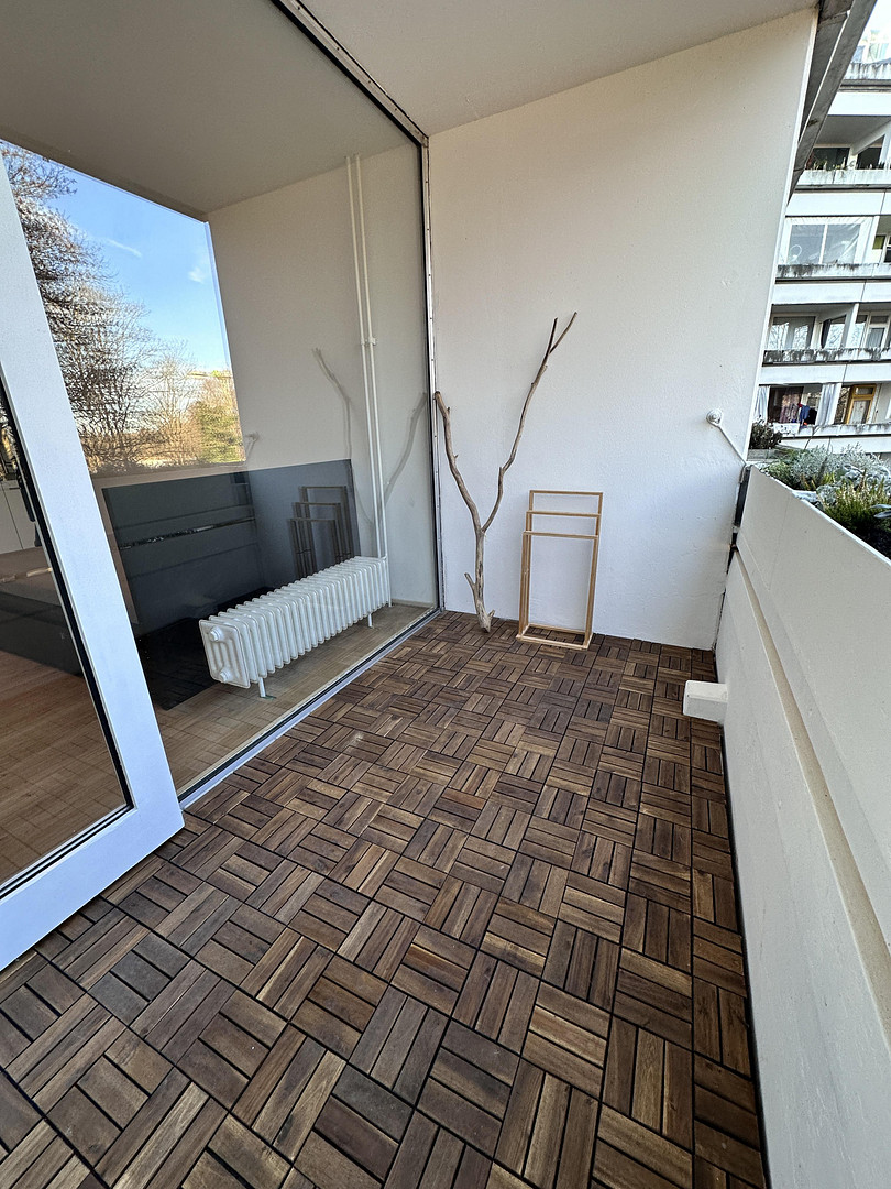 Helle 1-Zimmer-Wohnung mit Balkon — vollrenoviert, möbliert — München- Forstenried – 81476 München(Fürstenried) – Vorschaubild 9