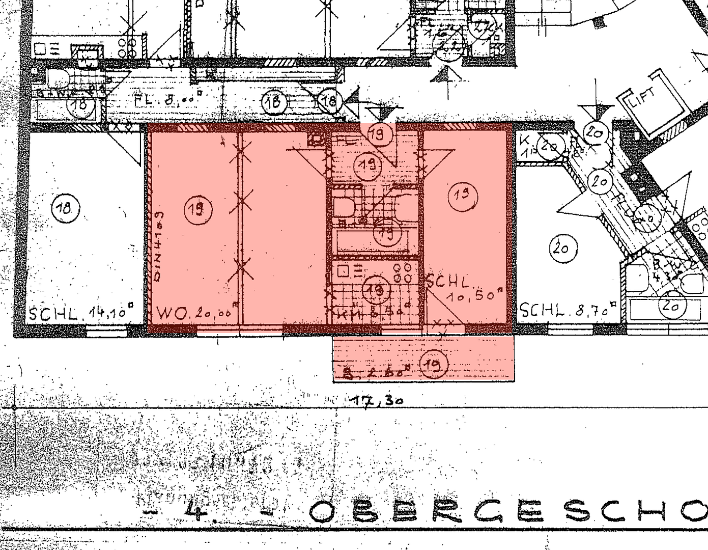 PROVISIONSFREI: Schwabinger Stadtjuwel – helle 2-Zi-Whg in oberster Etage, Balkon und Aufzug – Fallmerayerstr. 1a, 80796 München(Schwabing) – Vorschaubild 14