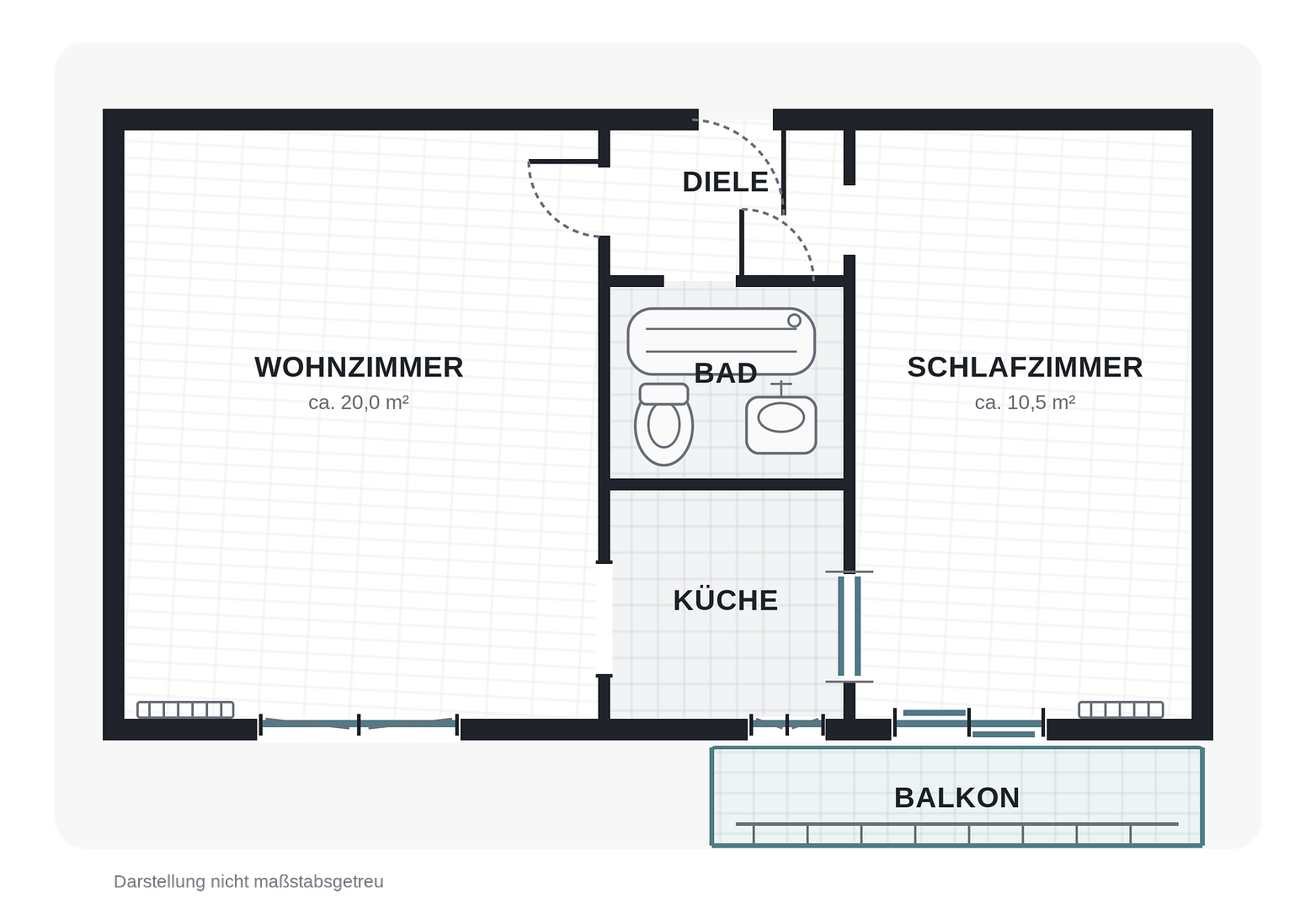PROVISIONSFREI: Schwabinger Stadtjuwel – helle 2-Zi-Whg in oberster Etage, Balkon und Aufzug – Fallmerayerstr. 1a, 80796 München(Schwabing) – Vorschaubild 13