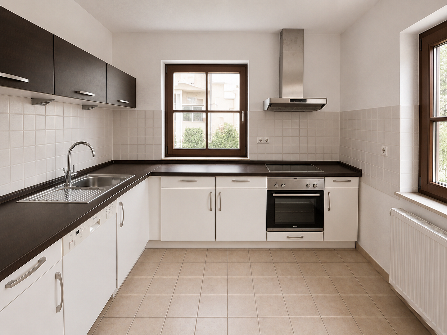 Helle 2-Raum Wohnung in ruhiger Lage mit Terrasse – Hauptstraße 4c, 1156 Cossebaude – Vorschaubild 5