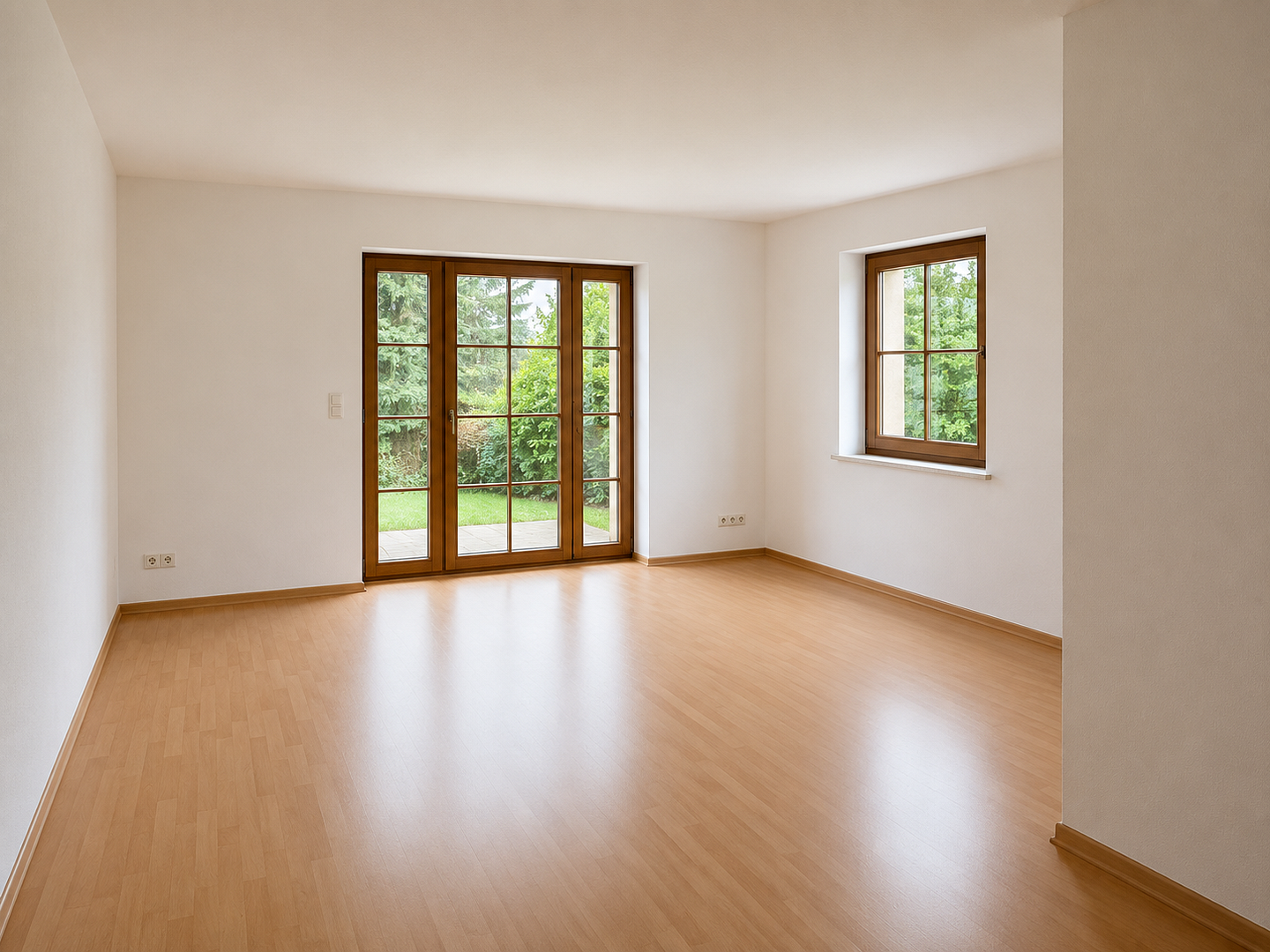 Helle 2-Raum Wohnung in ruhiger Lage mit Terrasse