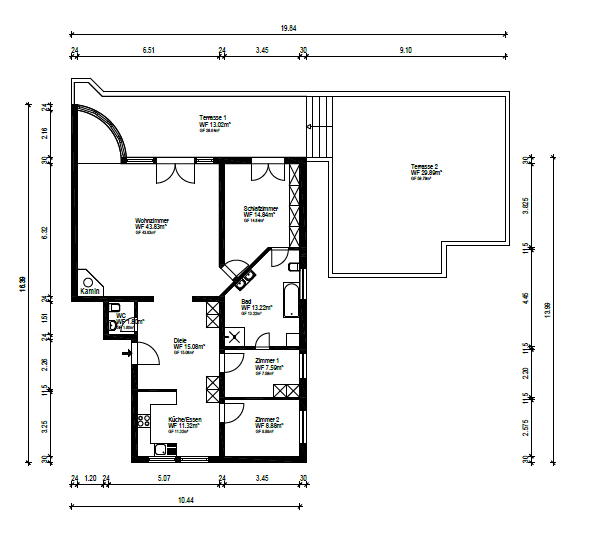 Provisionsfrei & sofort bezugsfertig: 4-Zi-Wohlfühloase mit 86 m² Sonnenterrasse – Bensheimerstraße 1-3, 64653 Lorsch – Vorschaubild 33