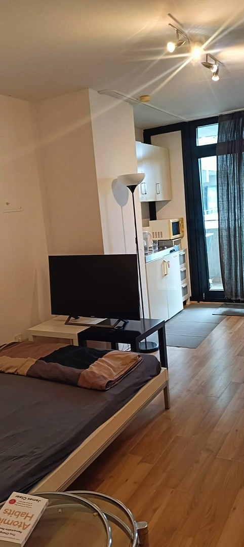1-Zimmer Appartement in Frankfurt Sachsenhausen | Balkon | Möbliert | Leerstehend – Tucholskystr. 79, 60598 Frankfurt(Sachsenhausen) – Vorschaubild 5