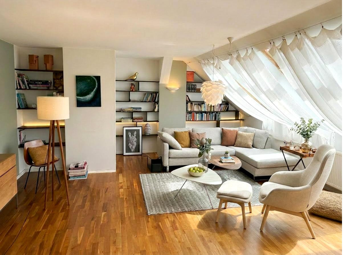 Über den Dächern des Malerviertels –Wunderschöne Dachgeschosswohnung mit traumhafter Terrasse – braunschweig(Braunschweig) – Vorschaubild 5
