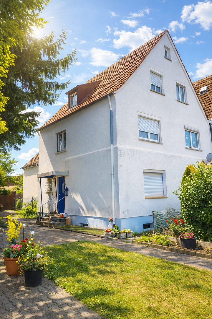 Einfamilienhaus Altbau (Renovierungsobjekt) zum Schnäppchenpreis / Grundstück mit Baureseve – Schlössleweg 2, 89231 Neu-Ulm – Vorschaubild 3