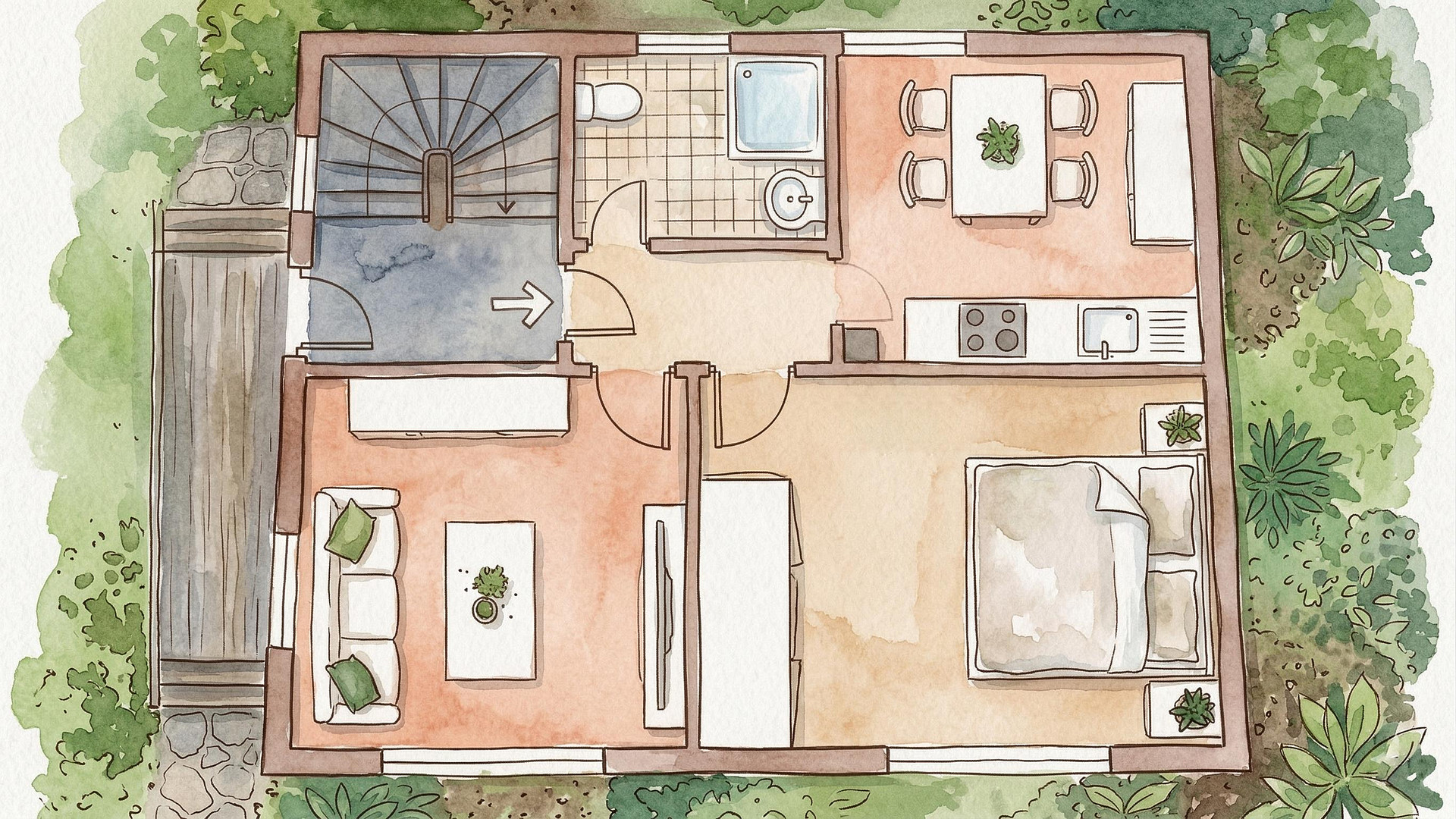 Einfamilienhaus Altbau (Renovierungsobjekt) zum Schnäppchenpreis / Grundstück mit Baureseve – Schlössleweg 2, 89231 Neu-Ulm – Vorschaubild 8