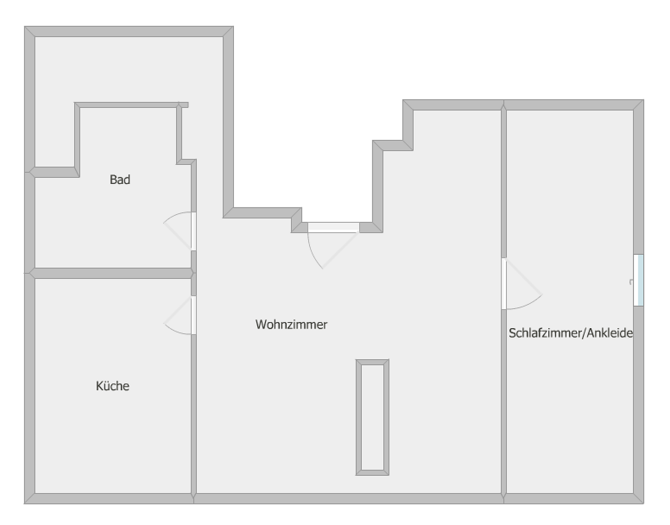 renovierte 2-Zimmer-Dachgeschosswohnung in ruhiger Lage – Freising – Vorschaubild 9