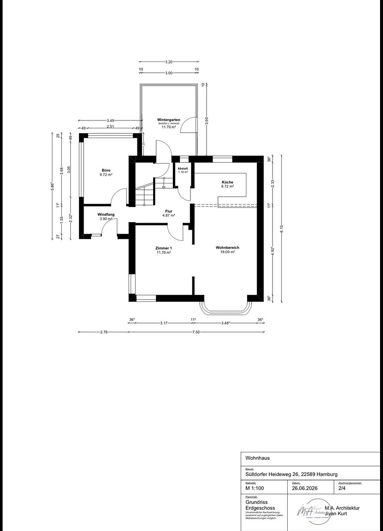 EFH Blankenese/ Sülldorf freistehend, Sauna, Pool – Sülldorfer Heideweg 26, 22589 Hamburg(Sülldorf) – Vorschaubild 35