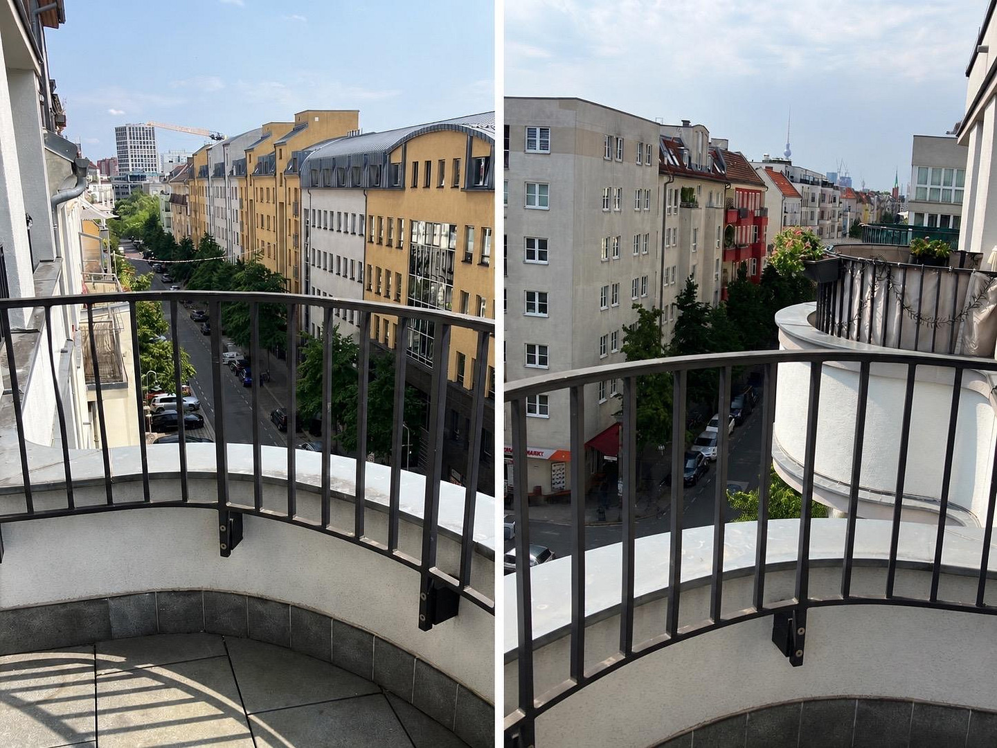 Sonnige 2-Zimmer-Neubauwohnung aus 2013 mit Südbalkon & Fernsehturmblick – 5. OG, TG-Stellplatz – Rigaer Straße 67, 10247 Berlin(Friedrichshain) – Vorschaubild 9