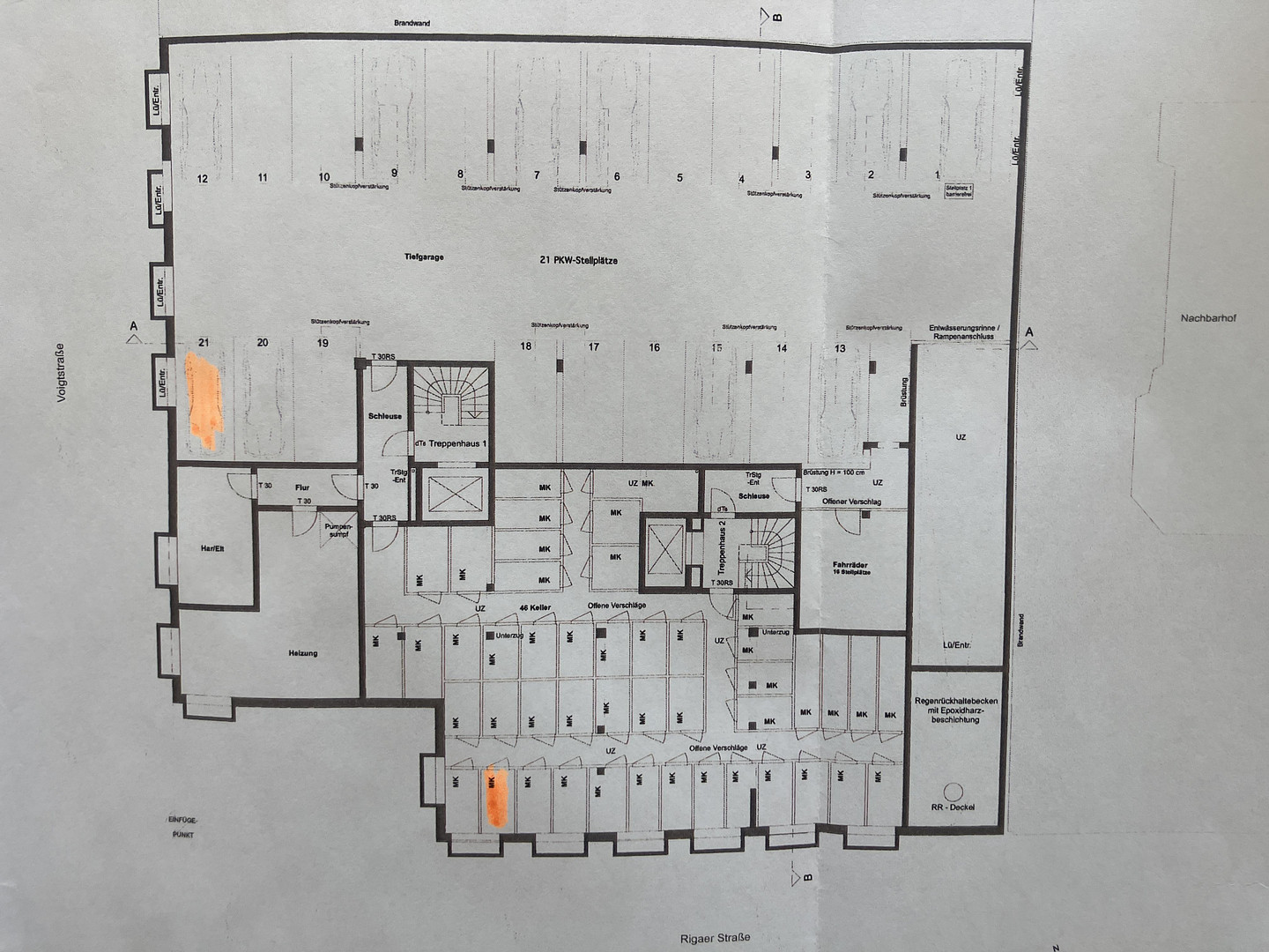 Sonnige 2-Zimmer-Neubauwohnung aus 2013 mit Südbalkon & Fernsehturmblick – 5. OG, TG-Stellplatz – Rigaer Straße 67, 10247 Berlin(Friedrichshain) – Vorschaubild 13