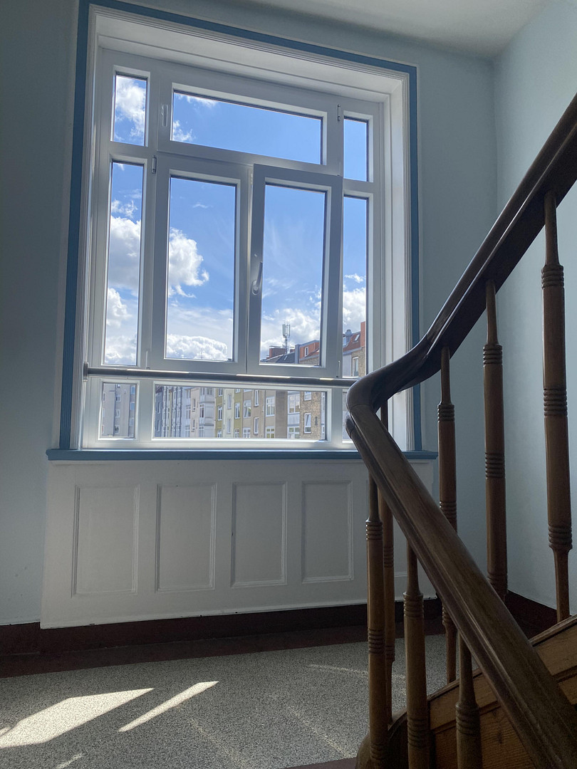 Sofortbezug! Helle 5-Zimmer-Altbauwohnung m. Balkon über den Dächern von Kiel zu kaufen. – 24114 Kiel(Südfriedhof) – Vorschaubild 29