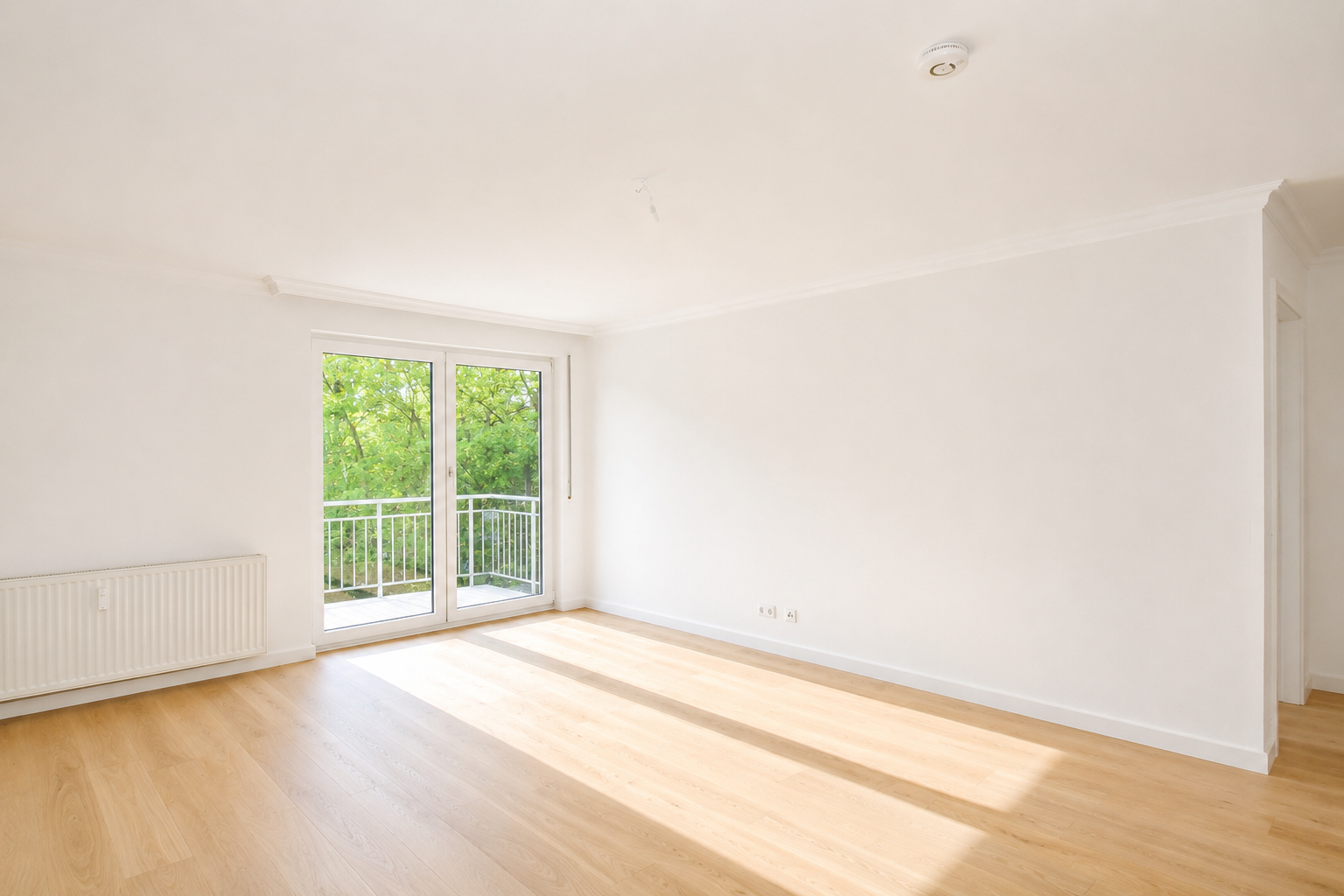 Erstbezug nach Modernisierung | 2-Zimmer-Wohnung mit Balkon, Aufzug & neuer Einbauküche – Gutsparkstraße 6/8, 4328 Leipzig(Paunsdorf) – Vorschaubild 2