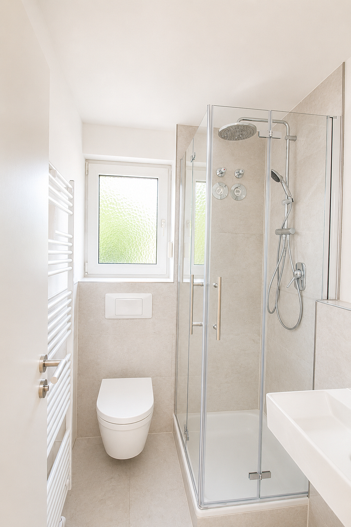 Erstbezug nach Modernisierung | 2-Zimmer-Wohnung mit Balkon, Aufzug & neuer Einbauküche – Gutsparkstraße 6/8, 4328 Leipzig(Paunsdorf) – Vorschaubild 3