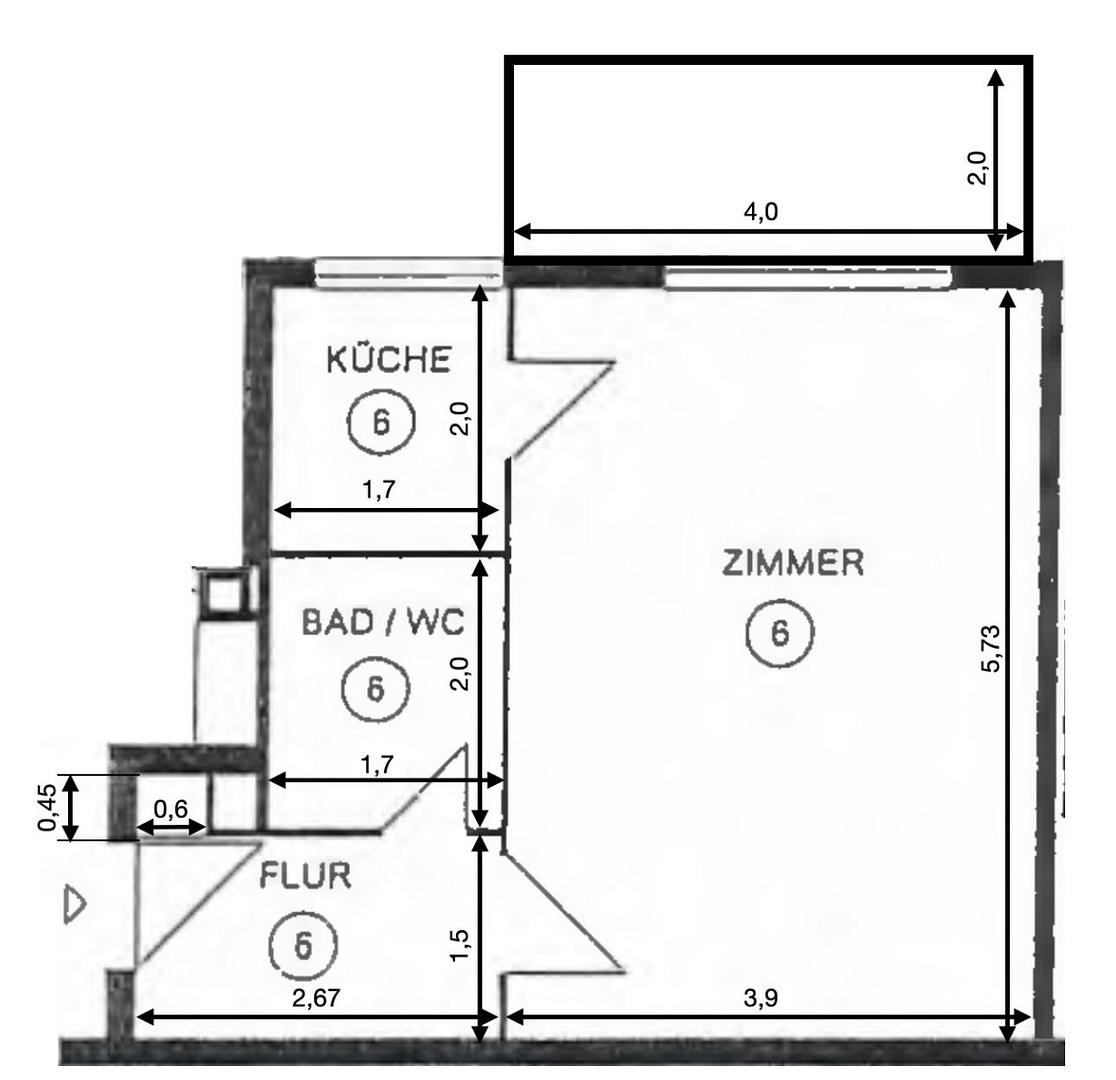 Saniert. Möbliert. Perfekt für dich! - hochwertiges Apartment mit großem Balkon – 70190 Stuttgart(Mitte) – Vorschaubild 14