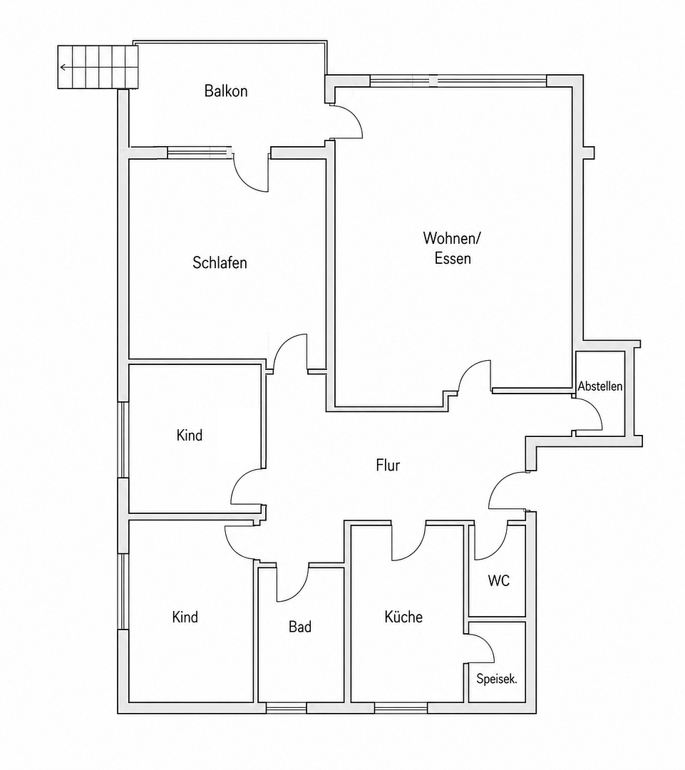 Attraktive 4,5-Zimmer-Hochparterre-Wohnung – provisionsfrei – 73079 Süßen – Vorschaubild 12