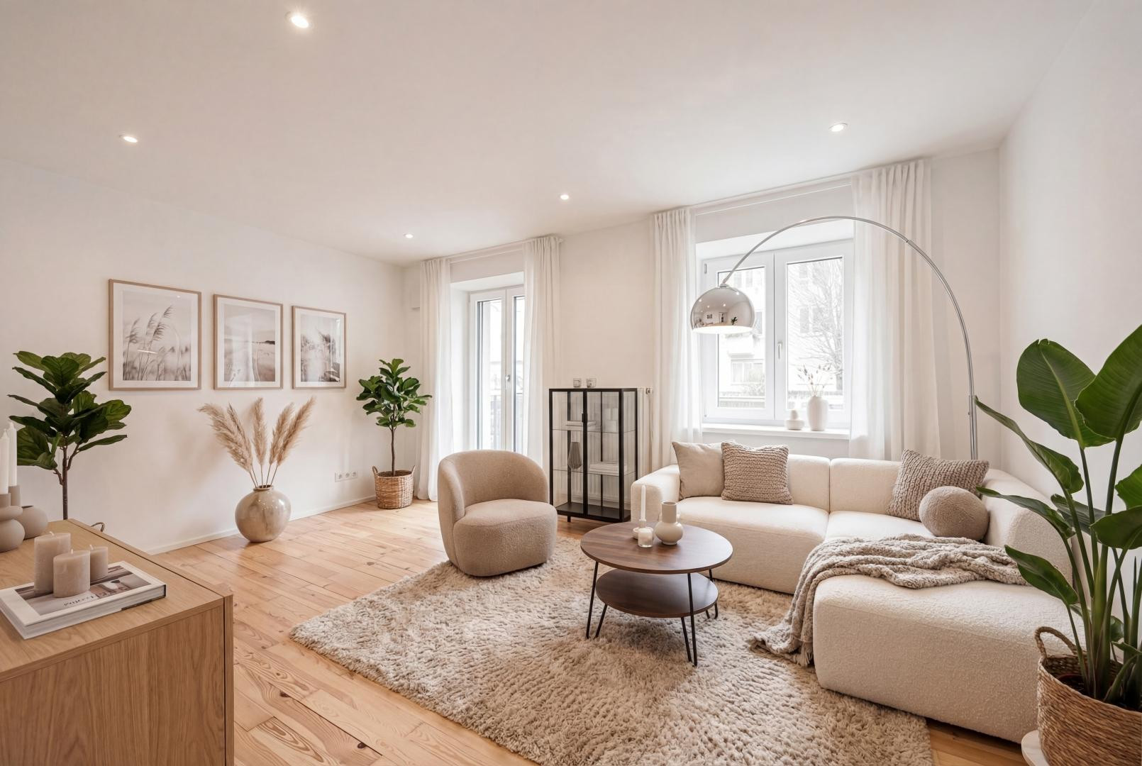 Energetisch saniertes Haus - Ruhige 2,5-Zimmer Wohnung im Hochparterre in der Maxvorstadt – Keuslinstraße 7a, 80798 München(Schwabing) – Vorschaubild 4