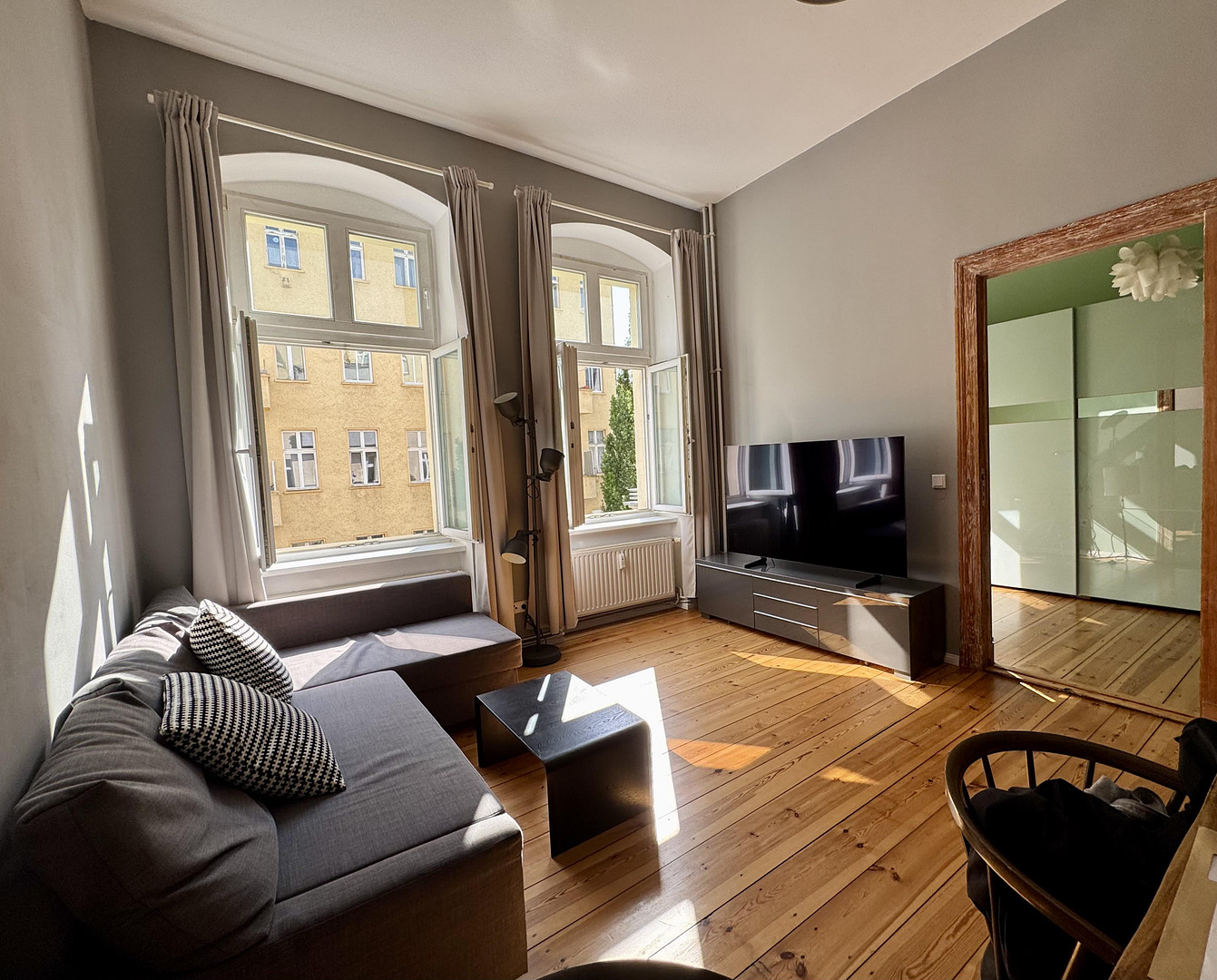 Bezugsfreie - 2-Zimmer-Altbauwohnung mit Südbalkon im Bötzowviertel – Pasteur Str. 29, 10407 Berlin(Prenzlauer Berg) – Vorschaubild 3