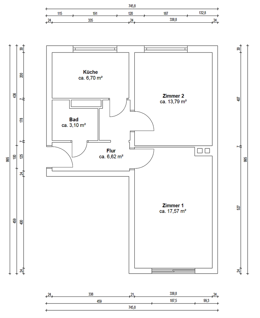 Helle, Bezugsfreie 2-Zimmer Wohnung, 2.OG in Prenzlauer Berg – Storkower Straße 88, 10409 Berlin(Prenzlauer Berg) – Vorschaubild 12