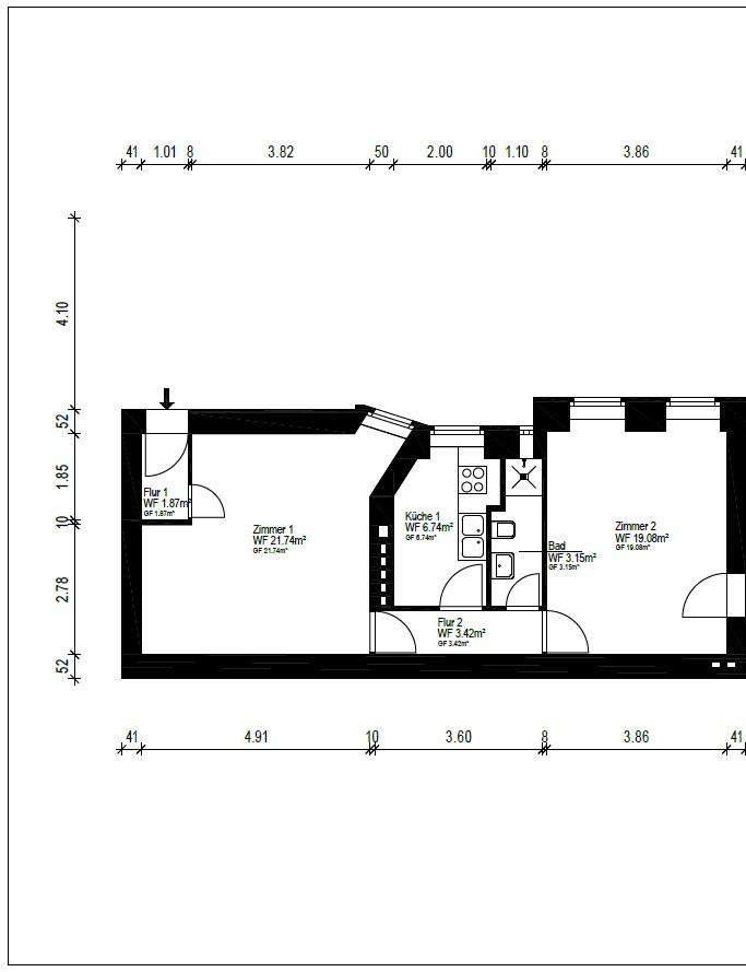 Provisionsfreie 56m² Altbau-Wohnung mit neuem Dach und neuer Heizung im Heckmannufer, Wrangelkiez – 10997 Berlin(Kreuzberg) – Vorschaubild 13