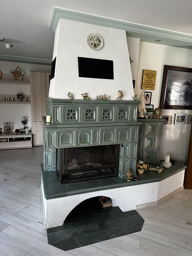 Kamin im Wohn- und Essbereich